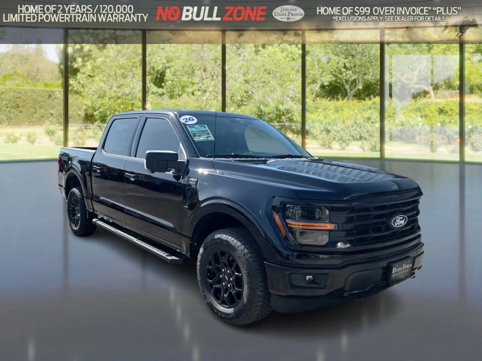New 2026 Agate Black Metallic Ford XLT image 6