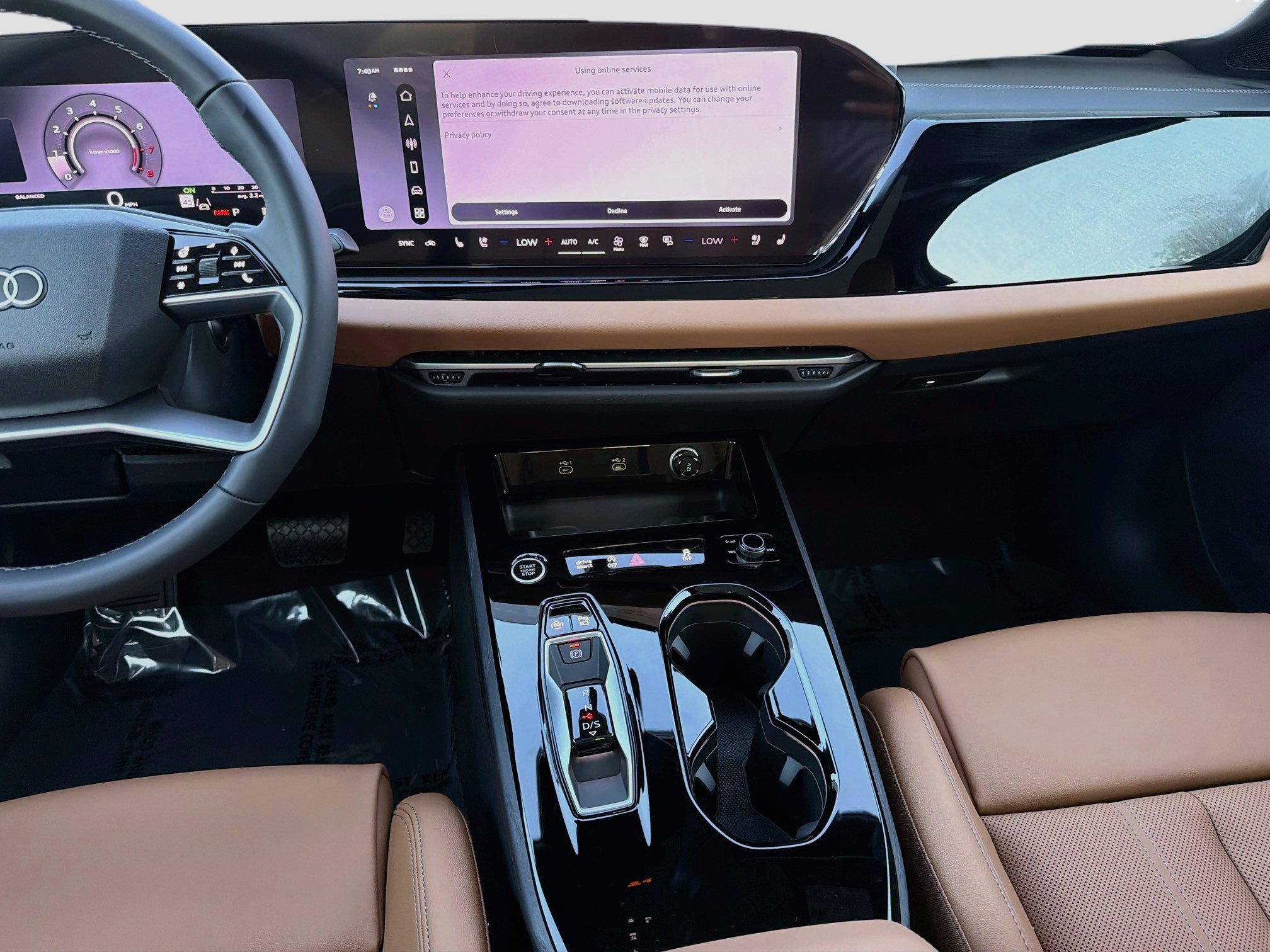New 2026 Mythos Black Metallic Audi Premium Plus image 18