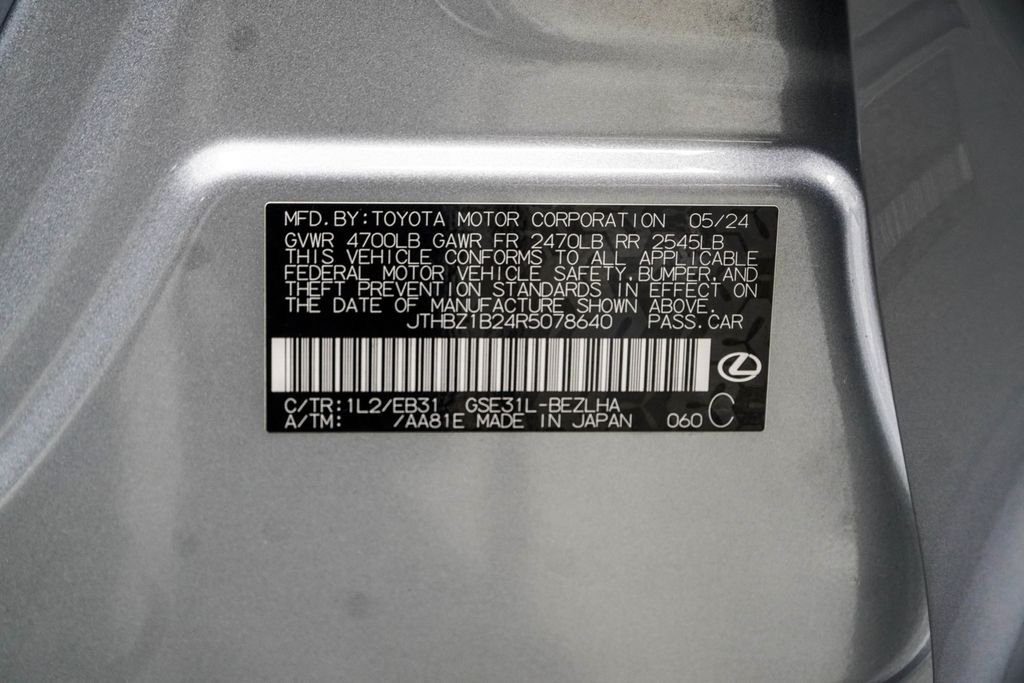 Used 2024 Silver Lexus 350 F SPORT Design image 46