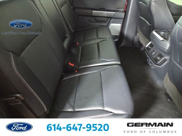 Certified Used 2022 Rapid Red Metallic Tinted Clearcoat Ford Lariat image 22