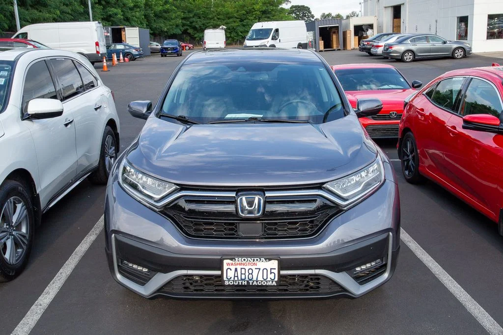Certified Used 2021 Modern Steel Metallic Honda AWD EX-L image 2