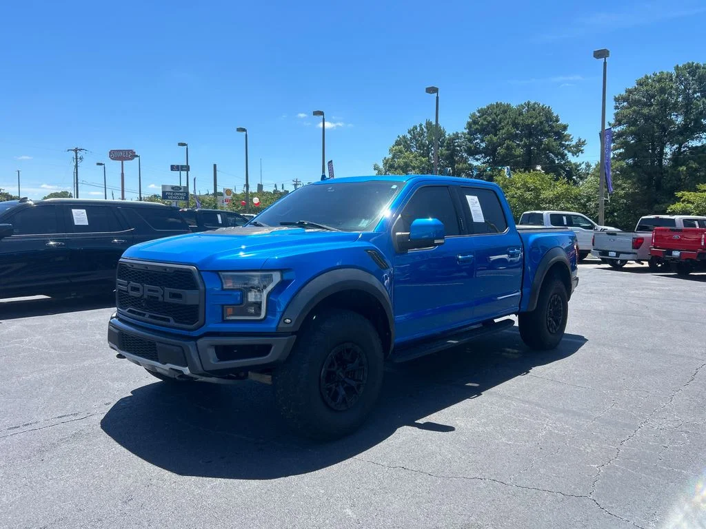 Used 2020 Blue Ford Raptor image 3