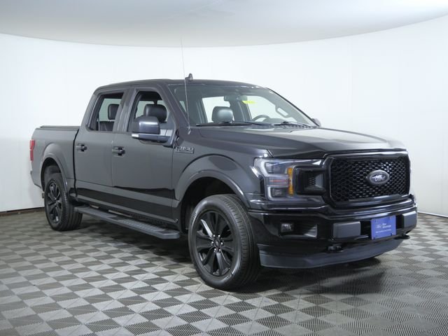 Certified Used 2020 Black Ford Lariat image 1
