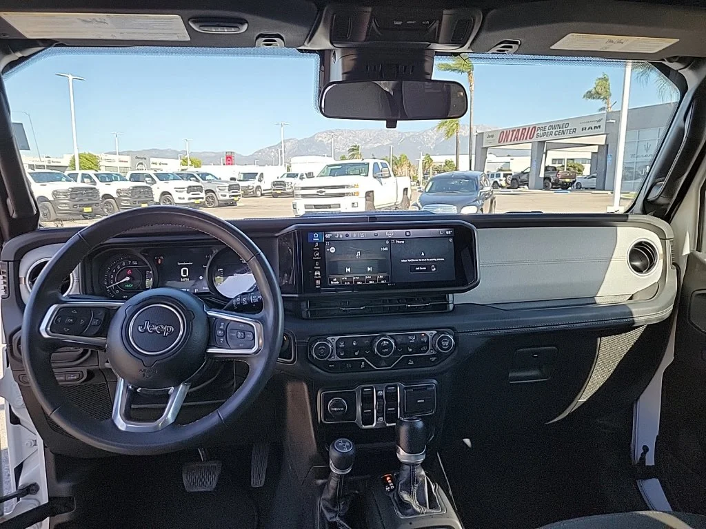 Used 2024 White Jeep Sahara 4xe image 12
