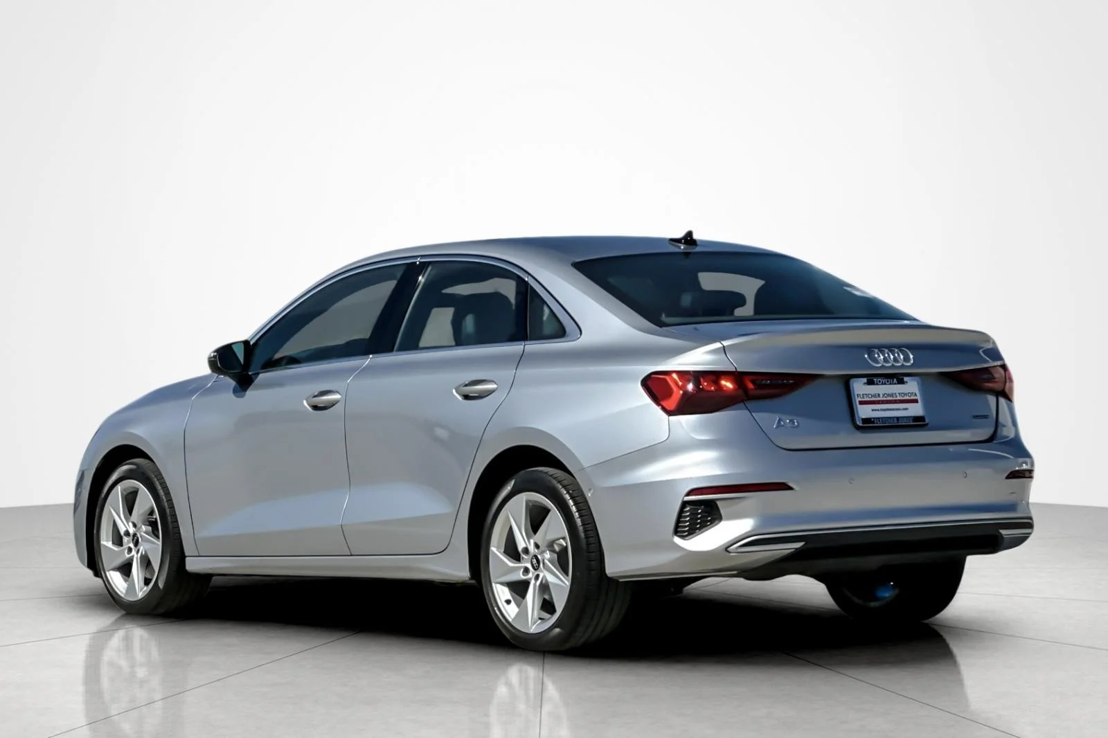 Used 2023 SILVER METALLIC Audi Premium image 3
