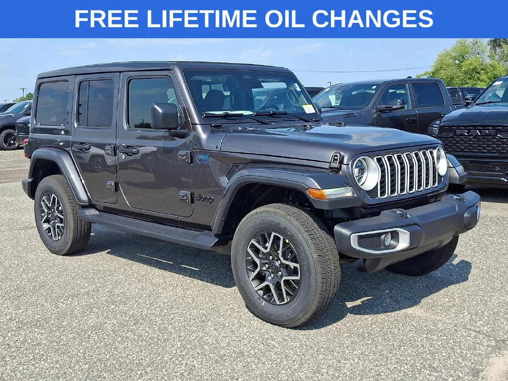 New 2027 Granite Crystal Metallic Clearcoat Jeep Sahara image 1