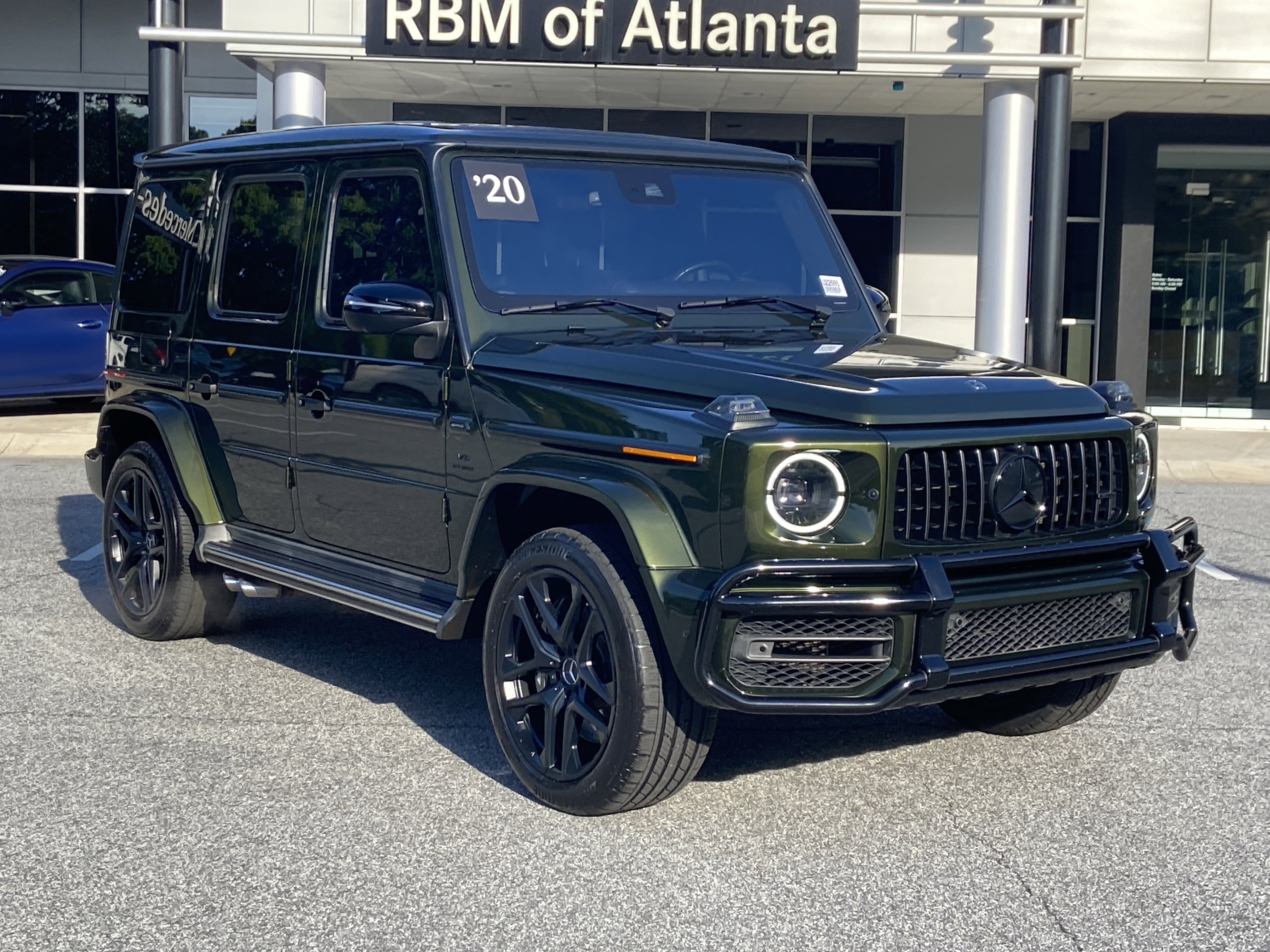 Certified Used 2020 G manufaktur Olive Metallic Mercedes-Benz AMG® G 63 4MATIC® SUV image 4