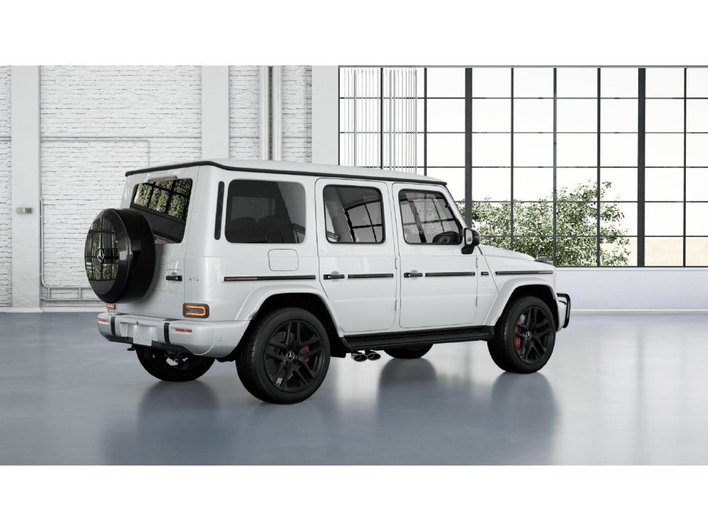 New 2027 MANUFAKTUR Moonlight White Metallic Mercedes-Benz AMG® G 63 SUV image 63