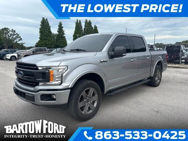 Used 2020 Silver Ford XLT image 1