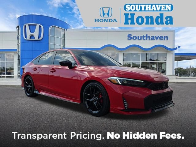 Certified Used 2025 Rallye Red Honda 4D SPORT image 1
