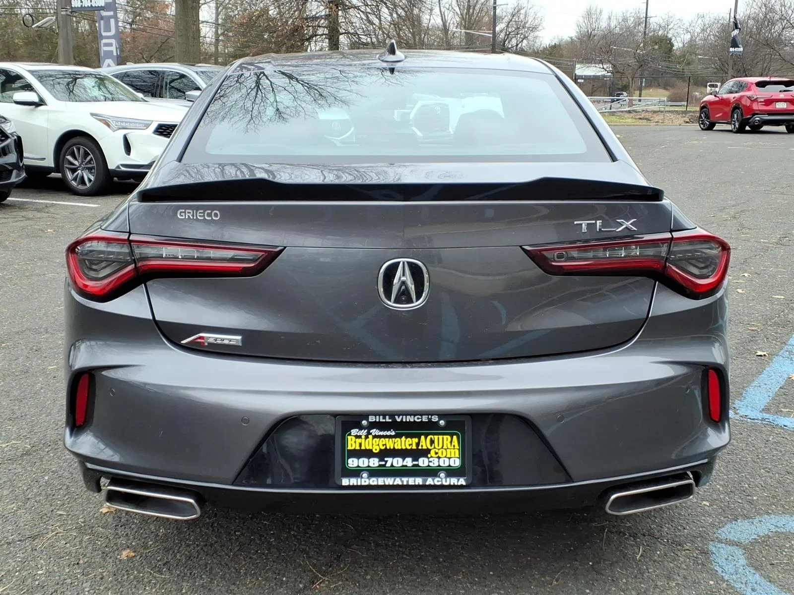 Used 2021 Modern Steel Metallic Acura A-Spec image 5