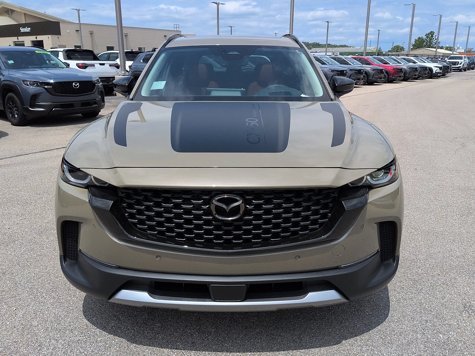 New 2026 Zircon Sand Metallic Mazda 2.5 Turbo Meridian Edition image 3