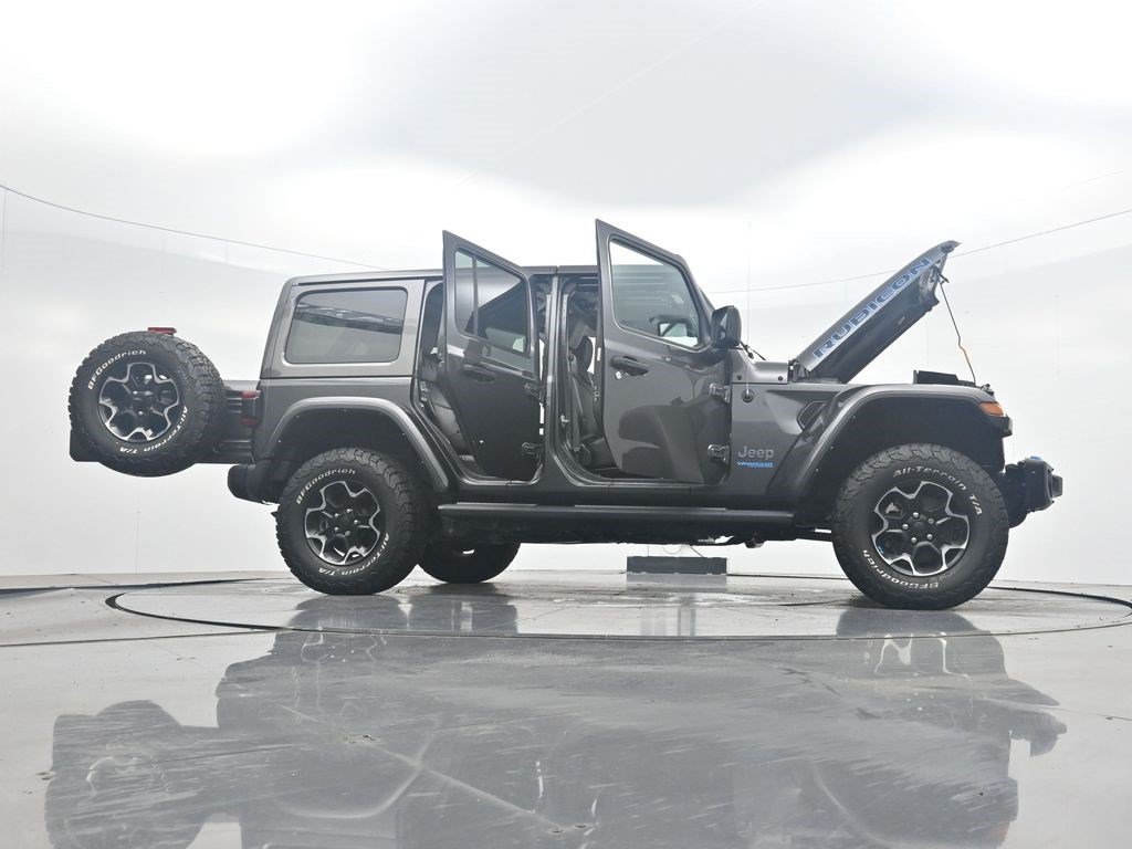 Used 2021 Granite Crystal Metallic Clearcoat Jeep Unlimited Rubicon image 37