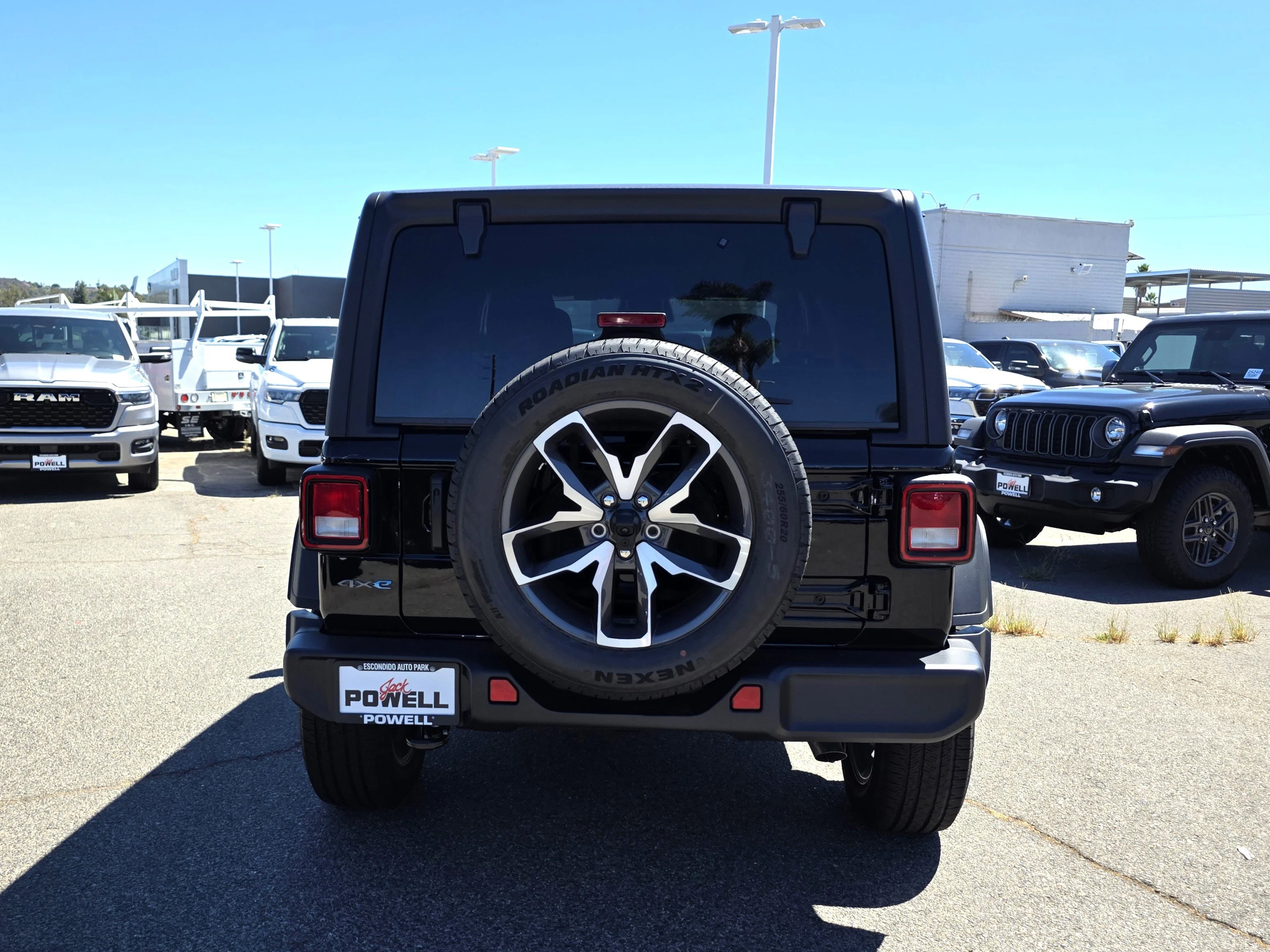 New 2025 Black Clearcoat Jeep Sport S 4xe image 4