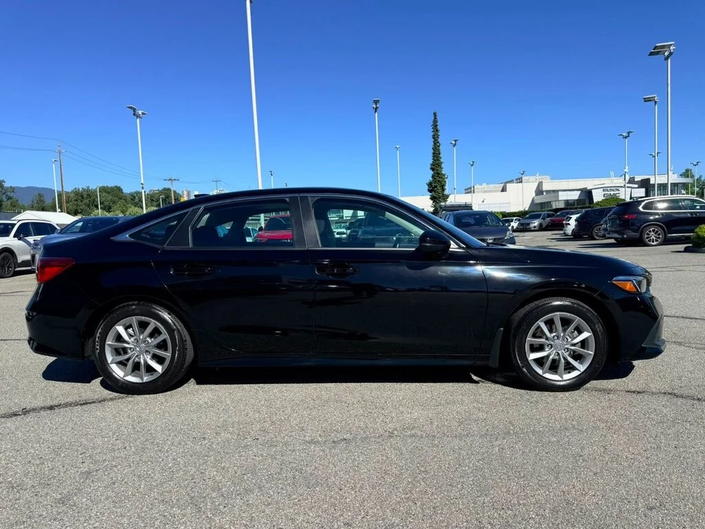 Used 2022 Crystal Black Pearl Honda Sedan EX CVT Certified Pre-Owned   Clean Title   L image 6