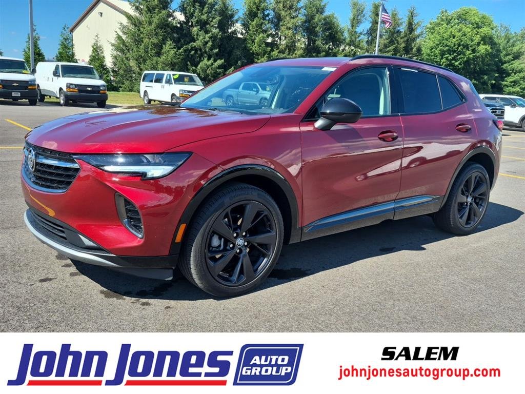 Used 2023 RED BUICK AWD 4DR ESSENCE image 1