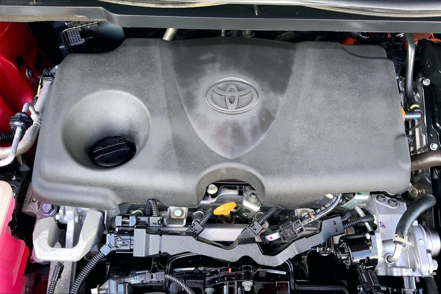 Used 2022 Ruby Flare Pearl Toyota LE image 32