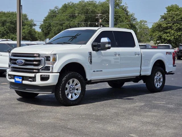Used 2021 White Metallic Ford Platinum image 4