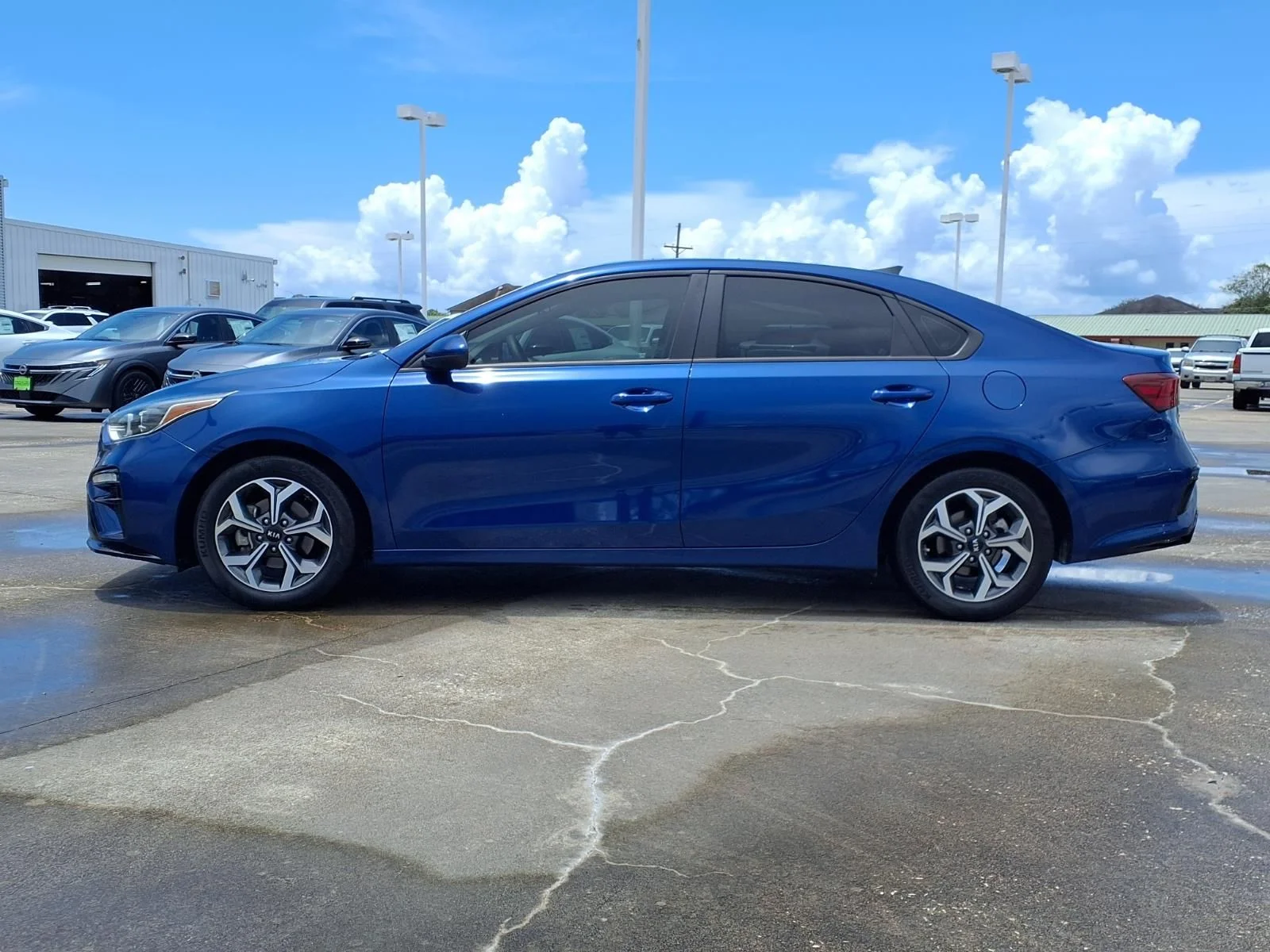 Certified Used 2021 Blue Kia LXS image 7