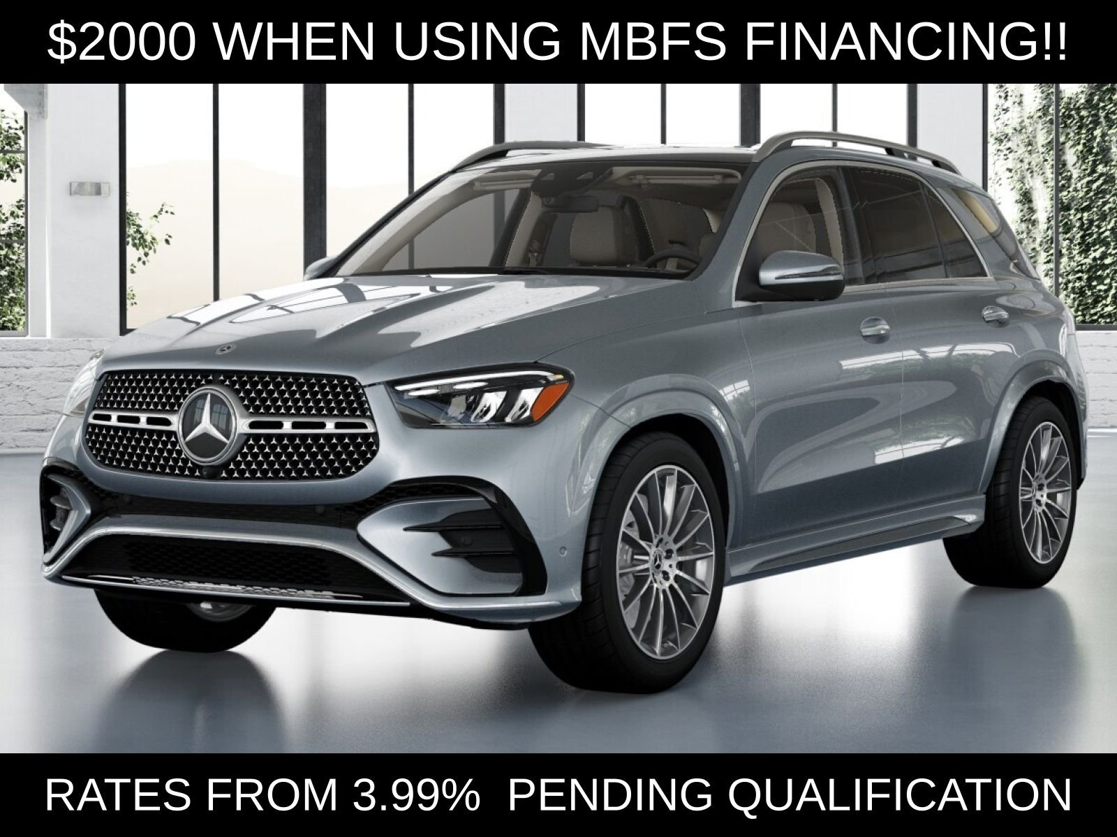New 2026 Cirrus Silver Metallic Mercedes-Benz GLE 450 image 1