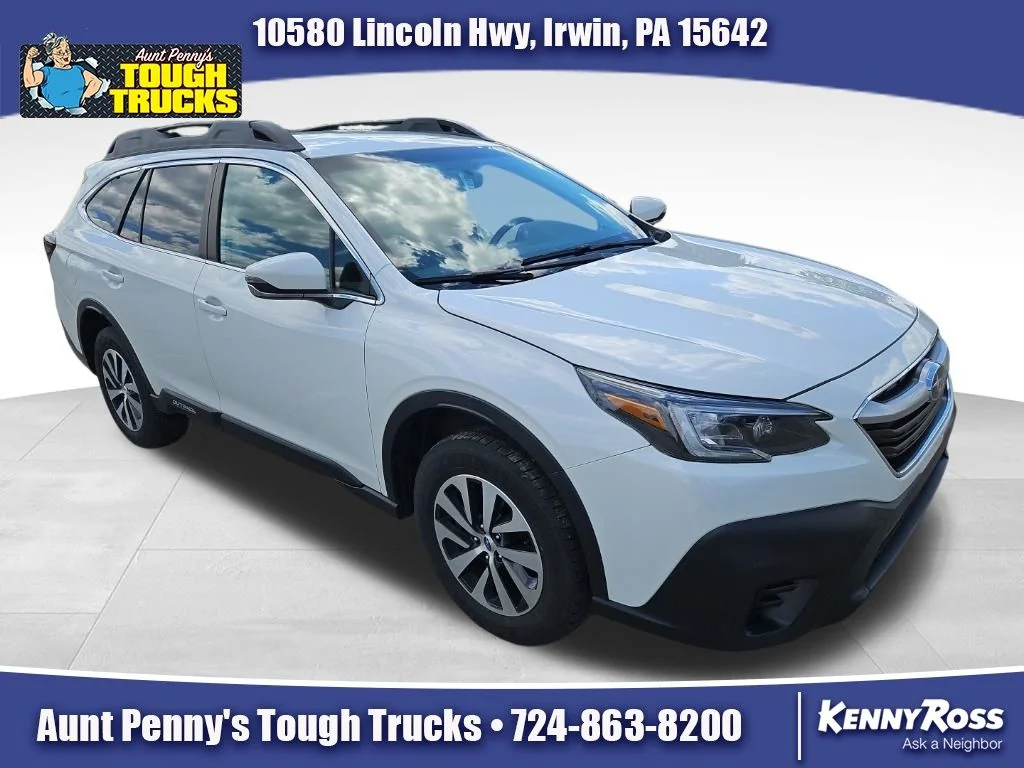 Used 2021 White Subaru Premium image 1