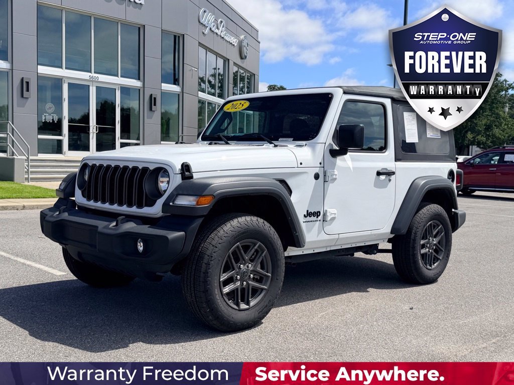 Used 2025 White Jeep Sport S image 2