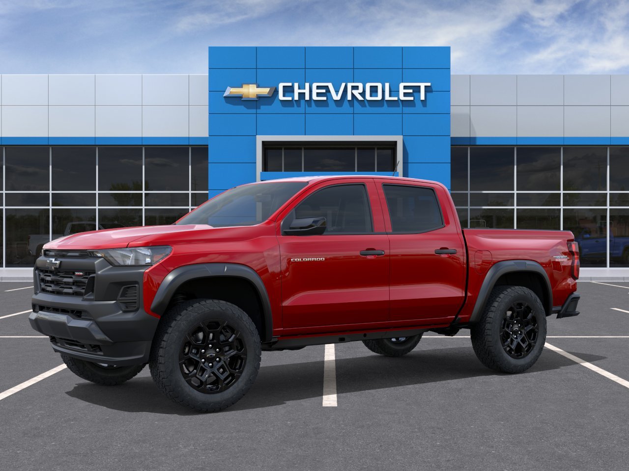 New 2026 Radiant Red Tintcoat Chevrolet 4WD Trail Boss image 2