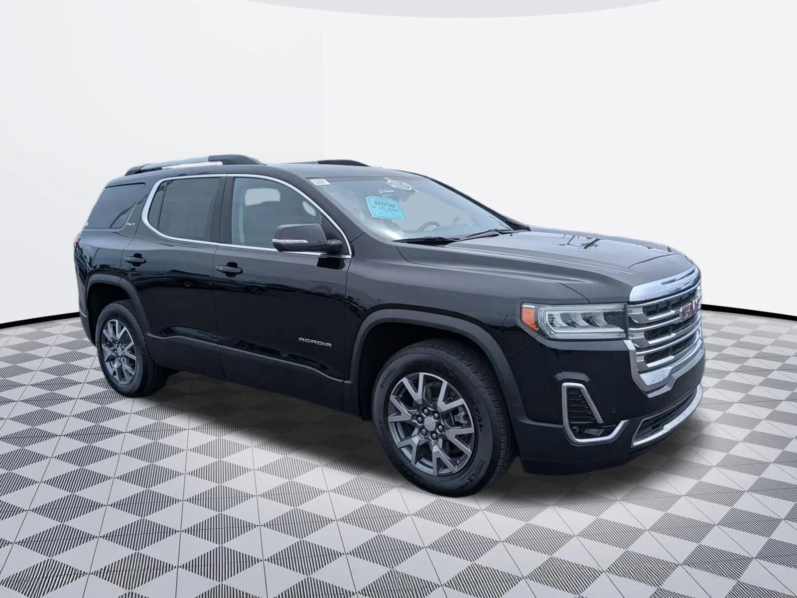 Used 2023 Ebony Twilight Metallic GMC SLT image 3