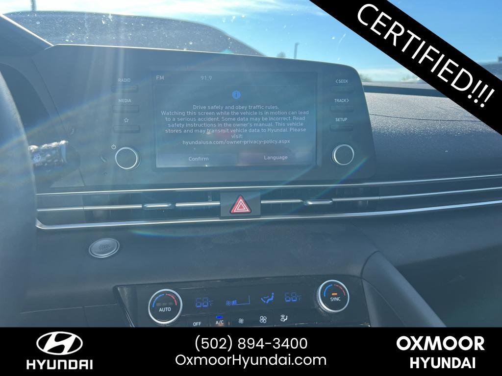 Used 2023 Intense Blue Hyundai SEL image 8
