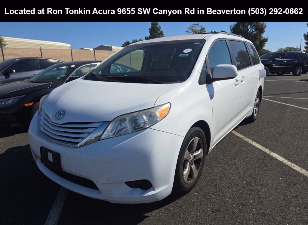 Used 2015 Super White Toyota LE image 3