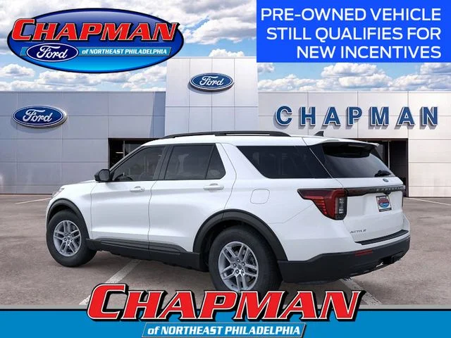 New 2026 Star White Metallic Tri-Coat Ford Active image 4