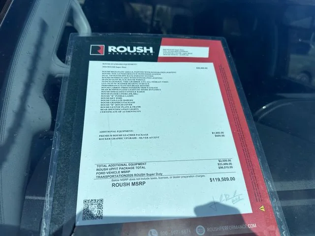 New 2026 Agate Black Metallic Ford ROUSH image 20