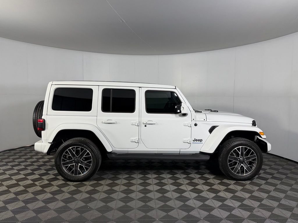 Certified Used 2023 White Jeep Sahara 4xe image 6