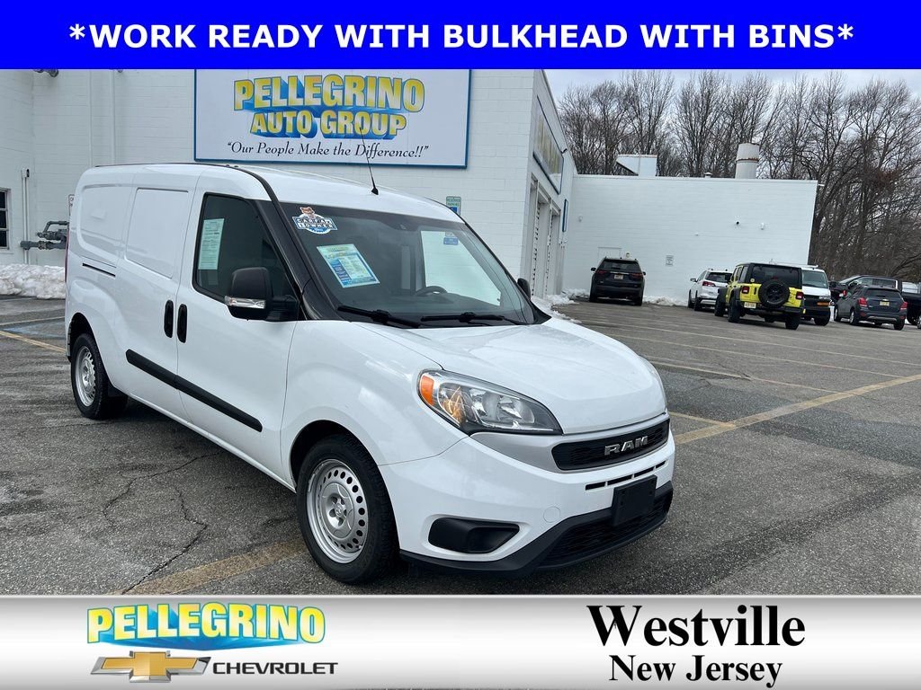 White 2022 RAM ProMaster City Passenger Wagon FWD Van Front-Wheel Drive 9-Speed Automatic