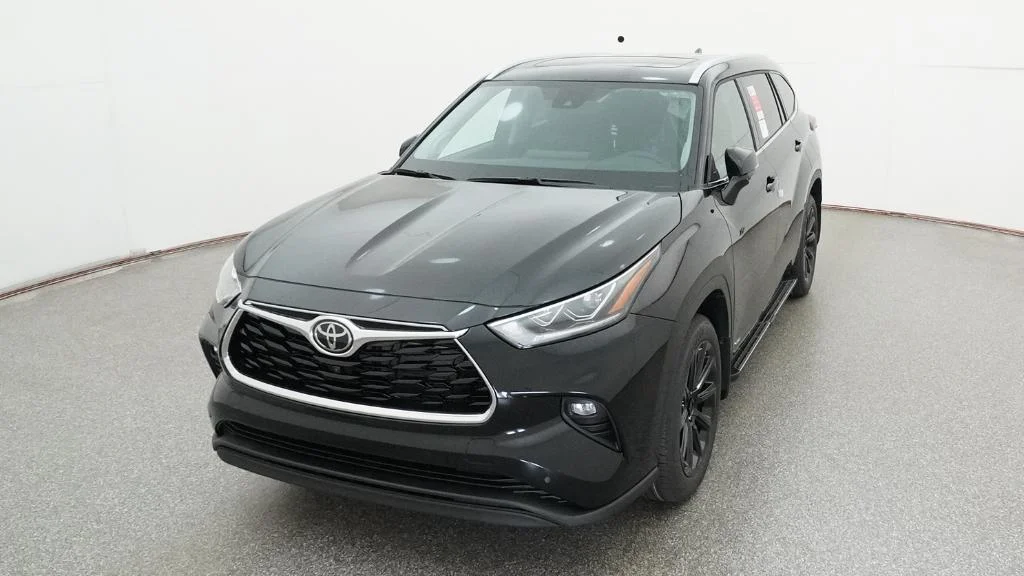 New 2026 Midnight Black Metallic Toyota Hybrid Limited image 8