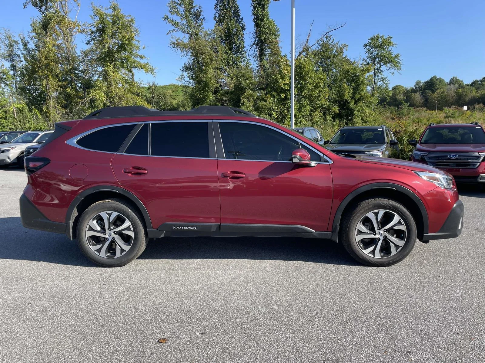 Used 2022 Crimson Red Pearl Subaru Limited image 29