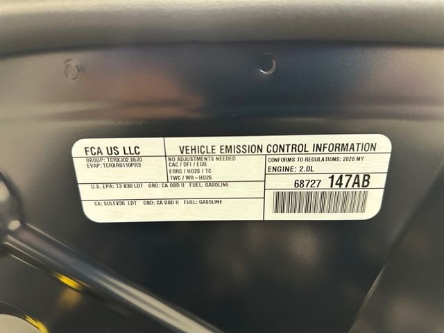 New 2026 Fathom Blue Pearl Coat Jeep Latitude image 19