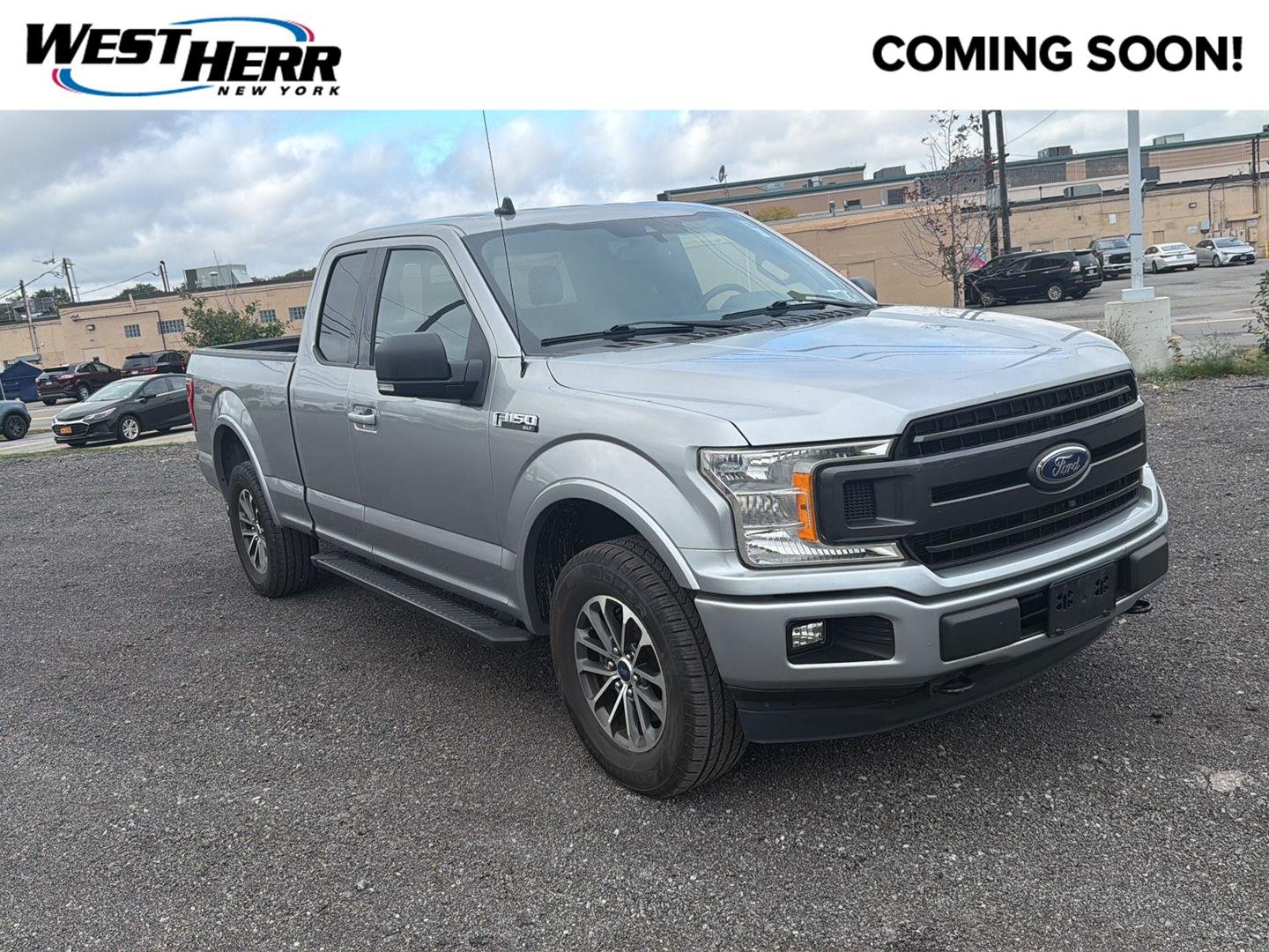 Used 2020 Iconic Silver Ford XLT image 1