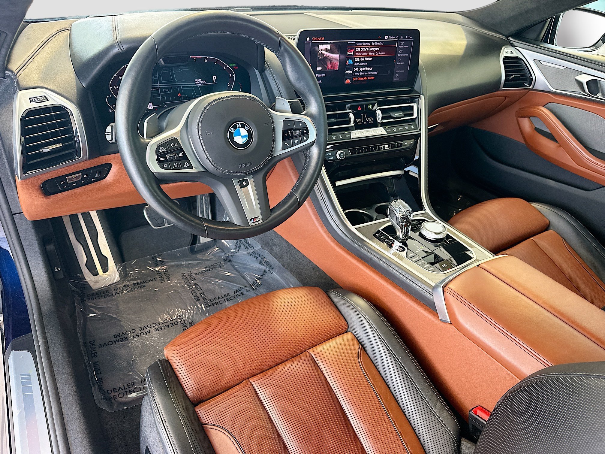 Certified Used 2023 Tanzanite Blue II Metallic BMW 840i image 9
