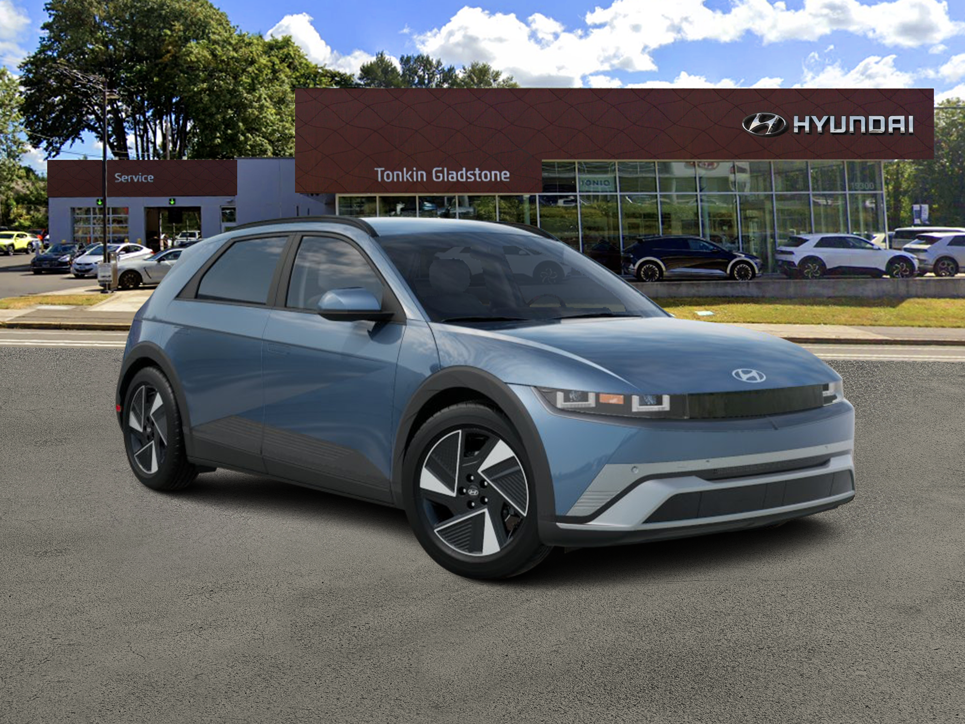 New 2027 Blue Hyundai SEL image 7