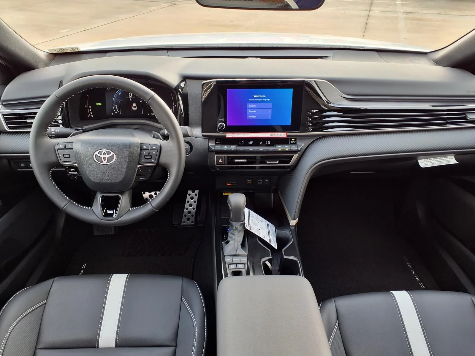 New 2026 White Toyota SE Nightshade image 7