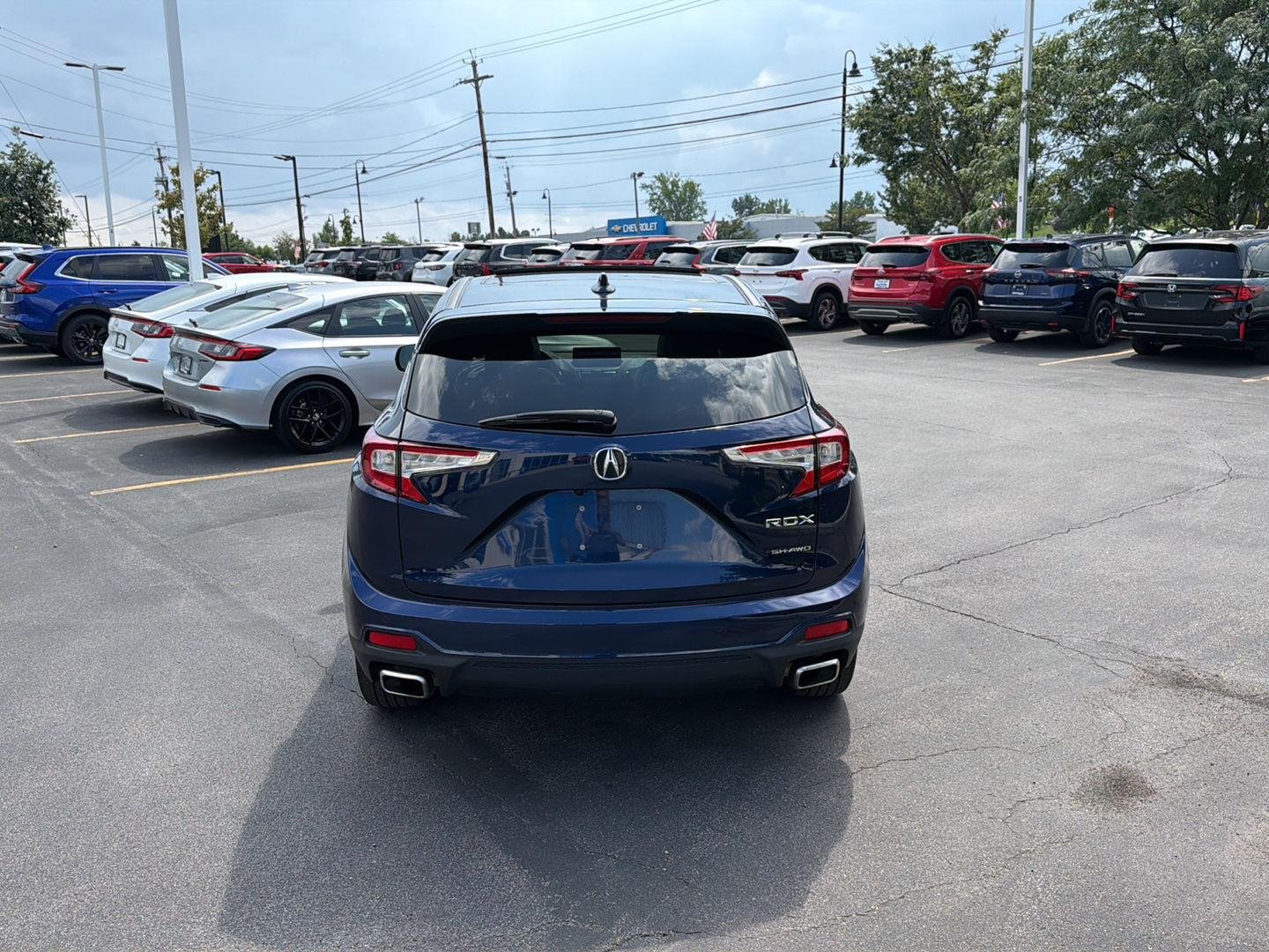 Used 2024 Fathom Blue Pearl Acura SH-AWD w/Tech image 6