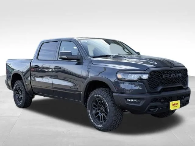 New 2026 Forged Blue Metallic Exterior Paint RAM Rebel image 1