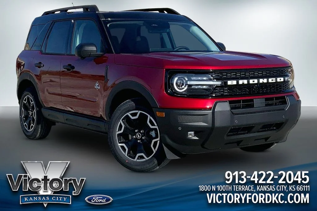 New 2026 Ruby Red Metallic Tinted Clearcoat Ford Outer Banks image 1