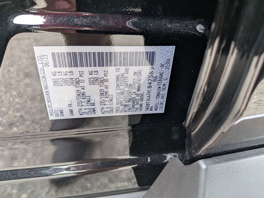 Used 2023 Black Nissan SL image 29