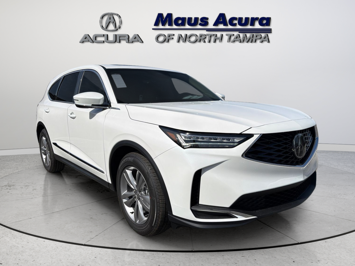 New 2026 Platinum White Pearl Acura Base image 1