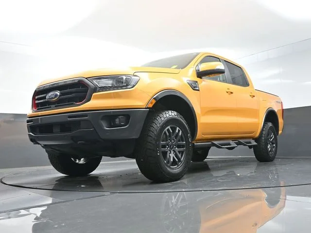 Used 2021 Orange Ford Lariat image 37