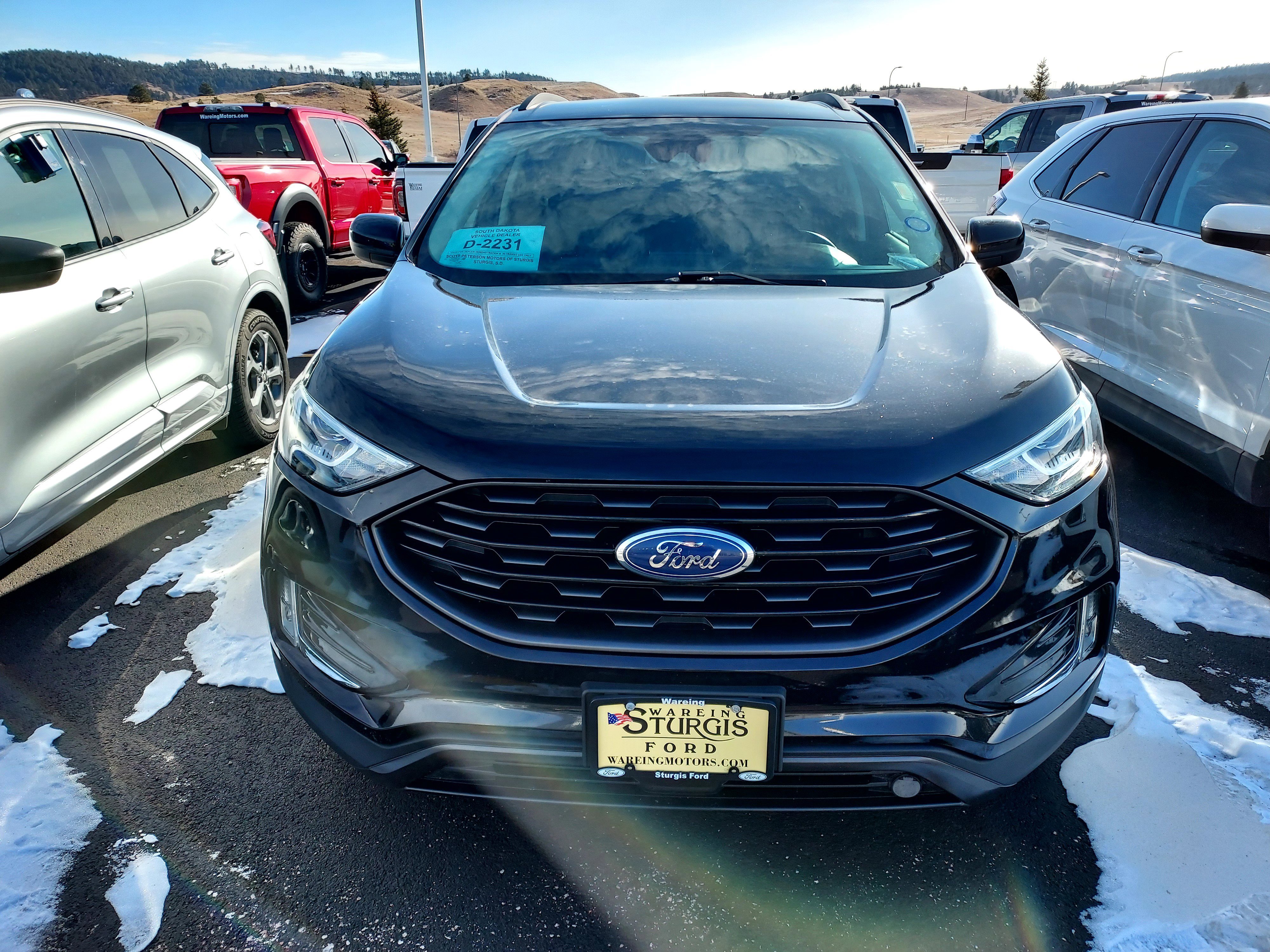 Used 2022 Black Ford SEL image 10
