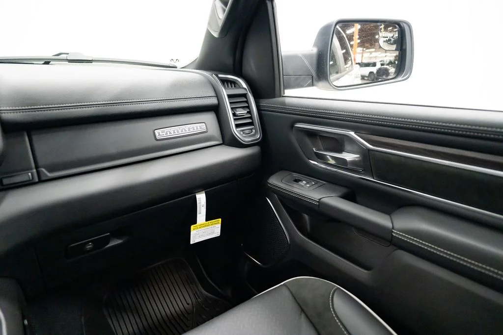 New 2026 Bright White Clear-Coat Exterior Paint RAM Laramie image 11