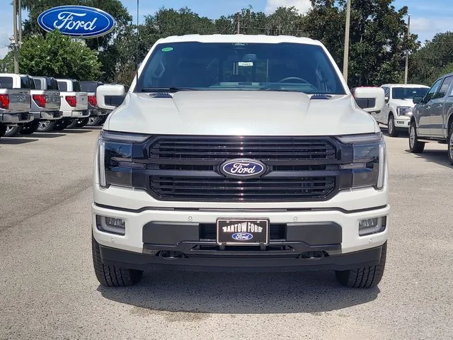 New 2026 White Metallic Ford Platinum image 2